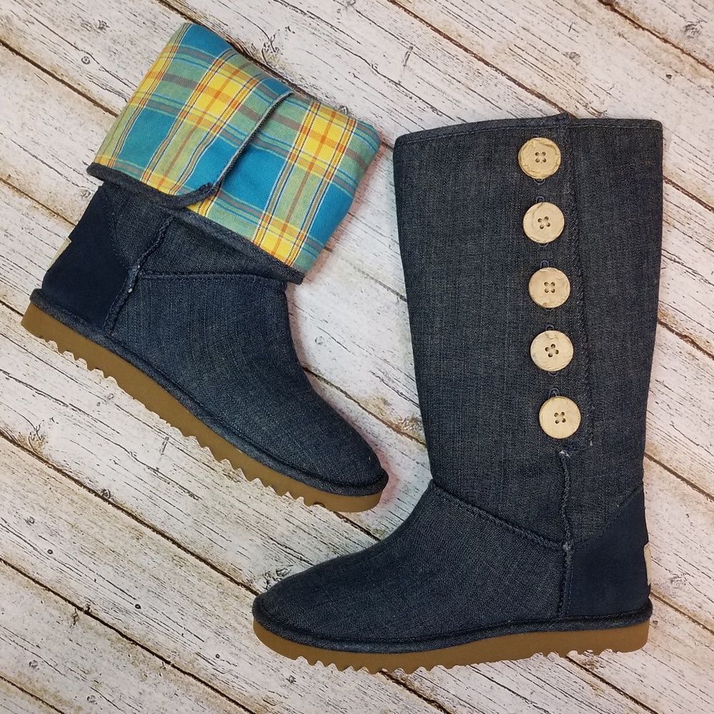 UGG denim boots